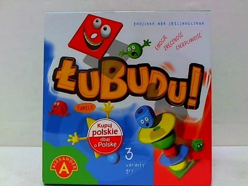 Lojë tavoline Alexander Lubudubu familijne, 3 variante, shumëngjyrëshe
