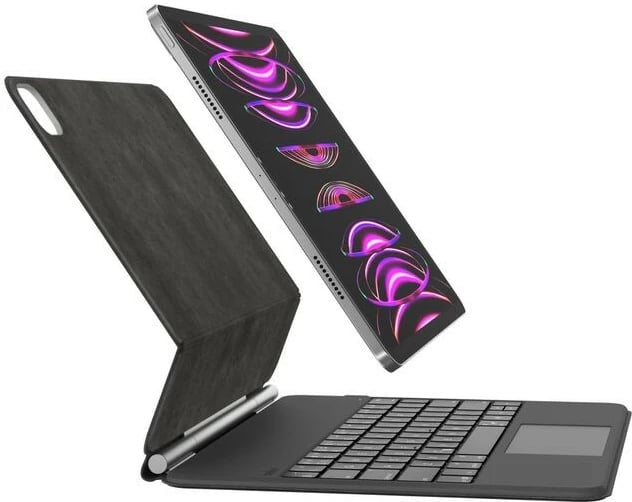 Mbështjellës me tastierë Belkin BBZ003du-v1 për iPad Pro 12.9/13", i zi