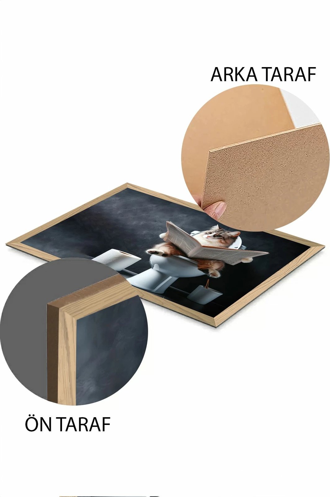 Pikturë dekorative, shumëngjyrëshe, Wallity, Arthynmodelyty2030-26, 20x30cm