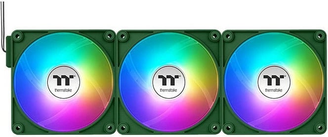 Ventilator kase Thermaltake CT140 EX Reverse ARGB Sync 140mm 3 copë Racing Green