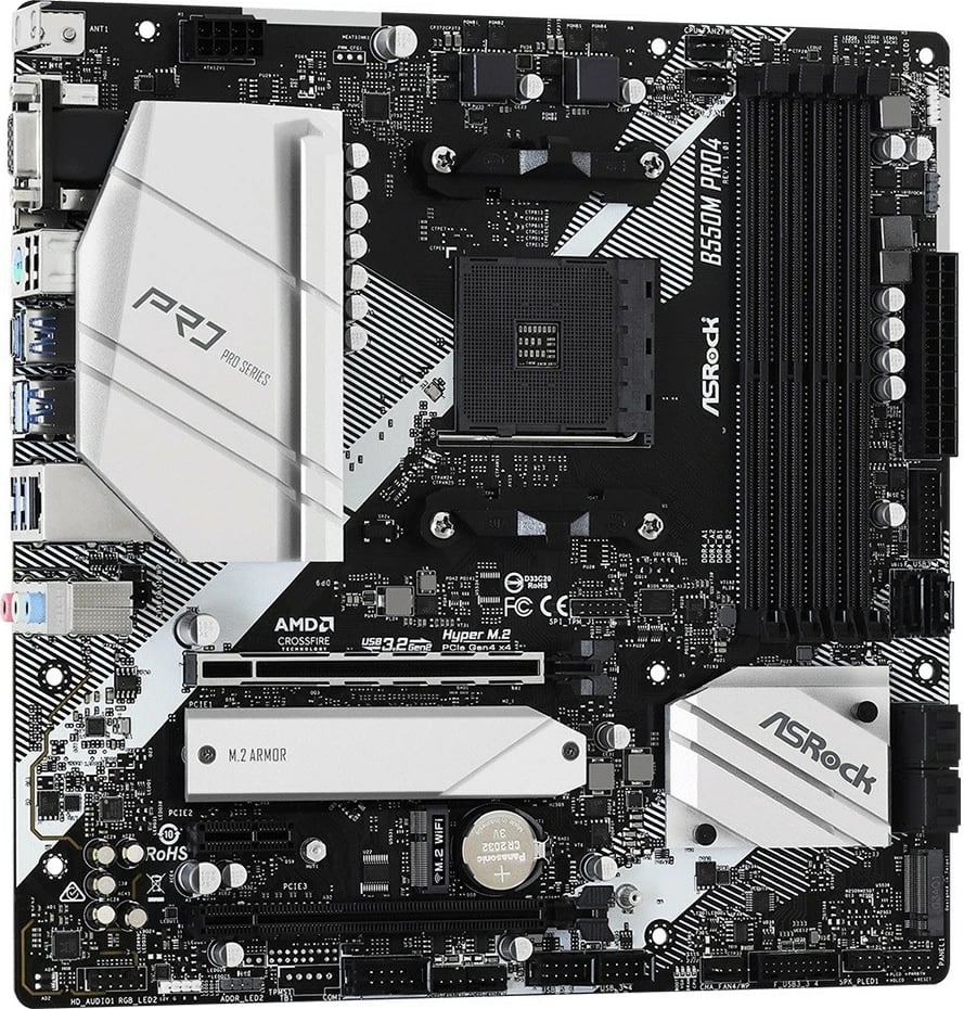Pllakë amë ASRock B550M Pro4, Socket AM4, micro ATX