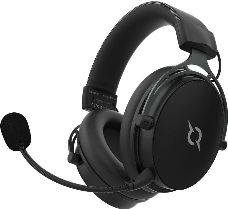 Kufje gaming wireless AQIRYS Andromeda Pro, mikrofon i ndashëm, e zezë