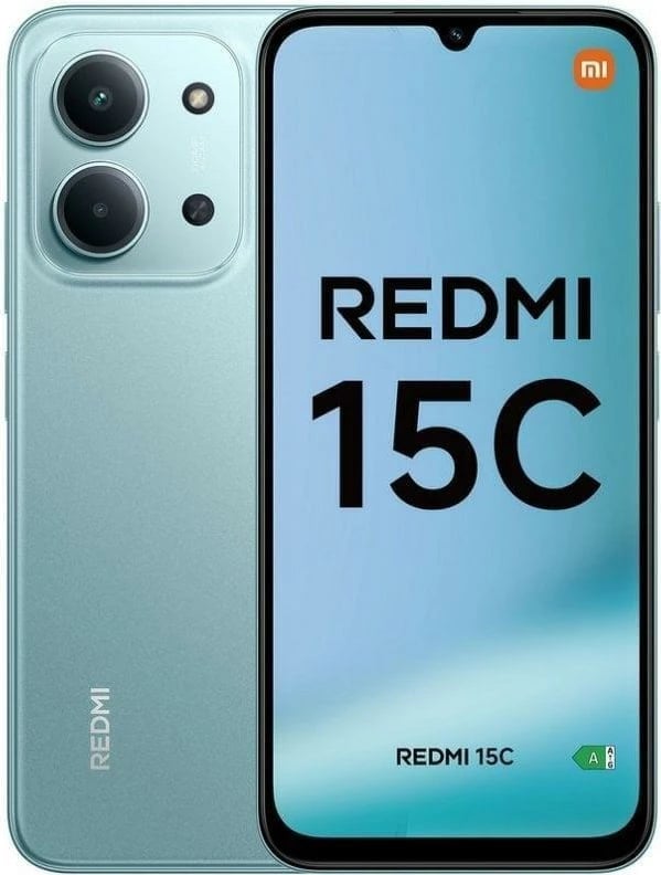 Celular Xiaomi Redmi 15C 4GB 256GB 6.9inç 5G Mint Green