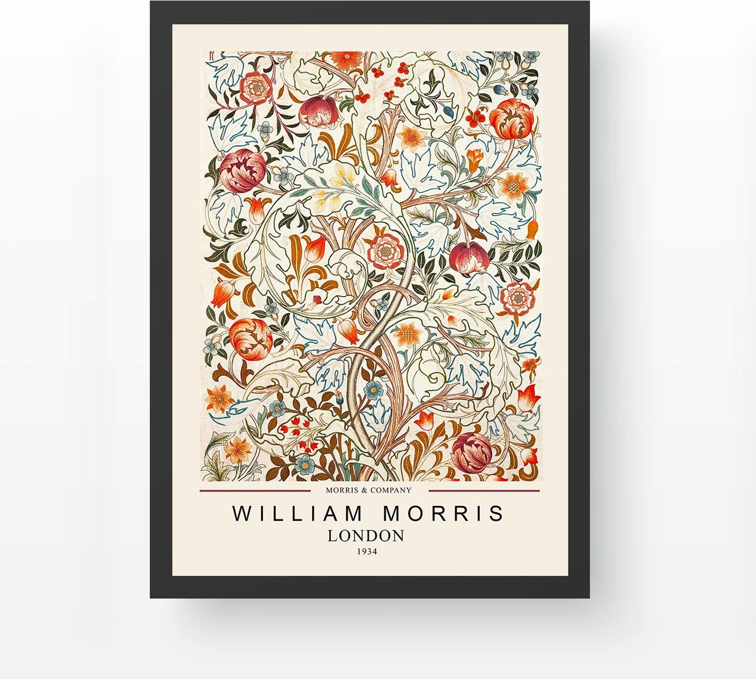 Pikturë dekorative me kornizë, shumëngjyrëshe, SC23868562-3545, 35x45cm