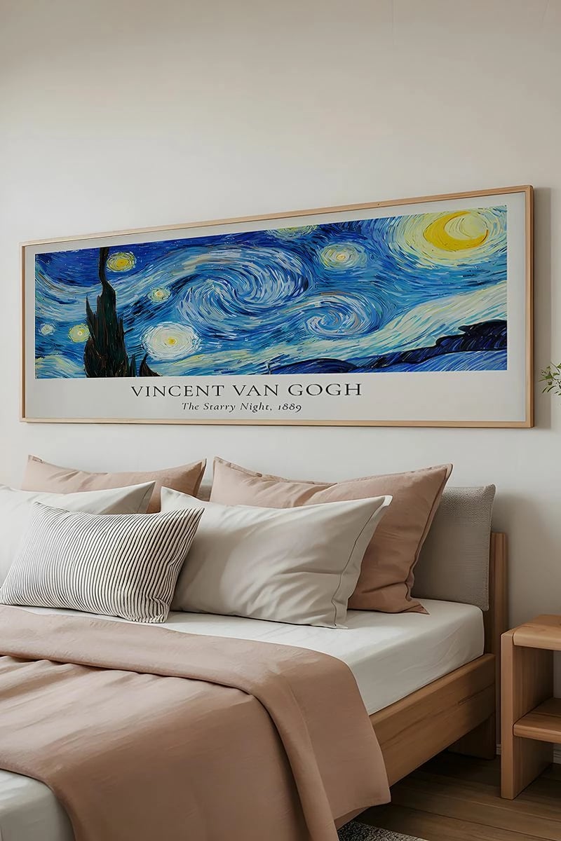 Pikturë dekorative me kornizë, Wallity, Artsmdfyty33-50120, shumëngjyrëshe, 50x120cm