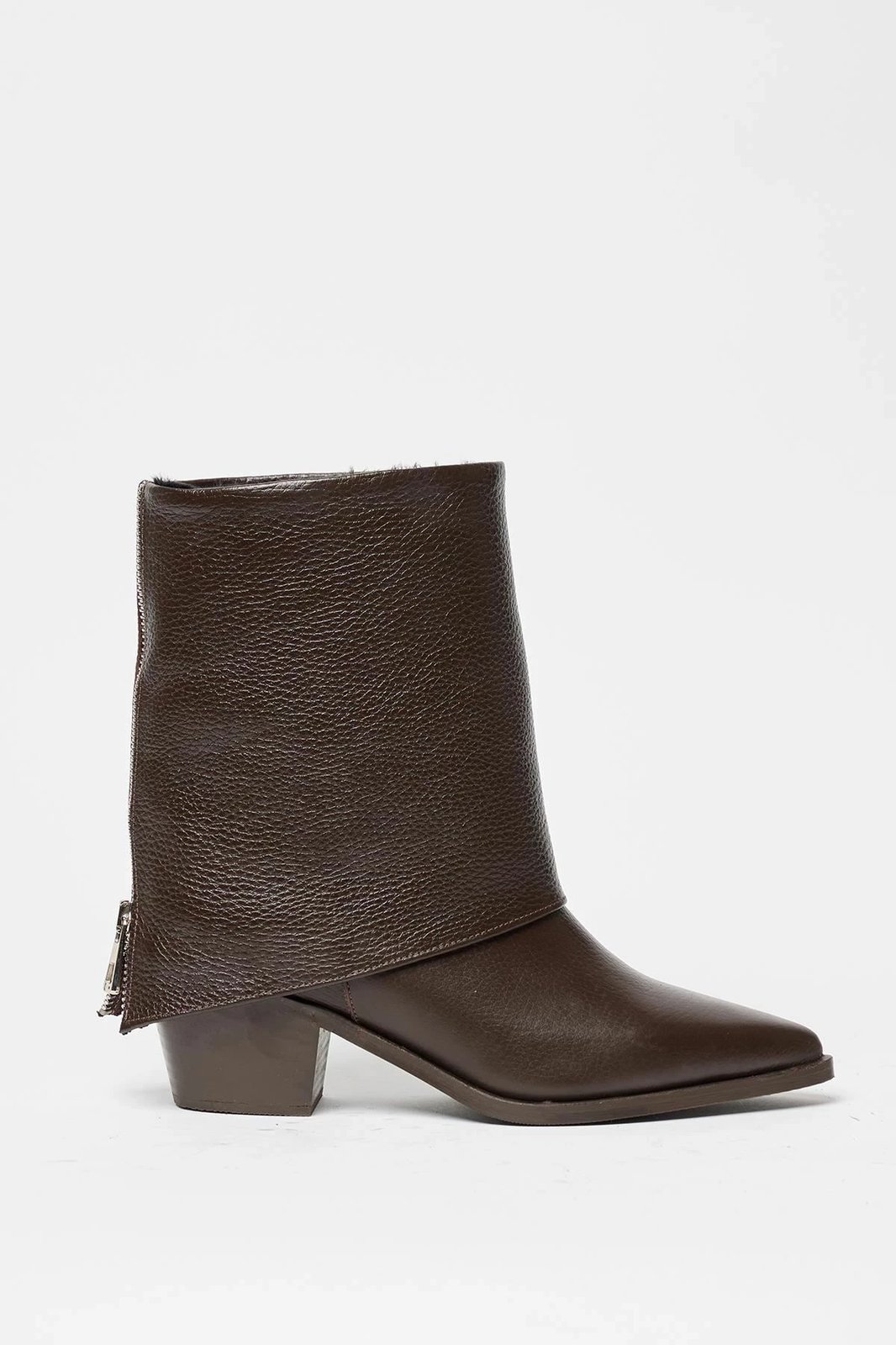 Çizme për gra, lëkurë natyrale, ngjyrë kafe, Jumeon MK1345025KR20-001