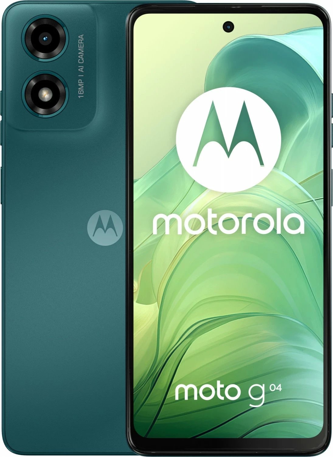 Celular Motorola Moto G04 4/128GB Dual SIM, Sea Green