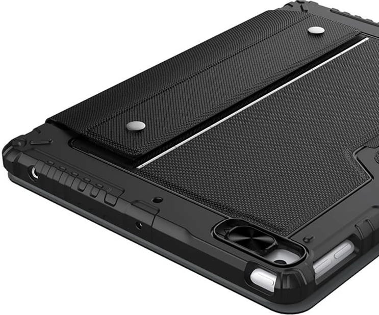 Mbështjellës me tastierë Nillkin për iPad 10.2", me touchpad, i zi