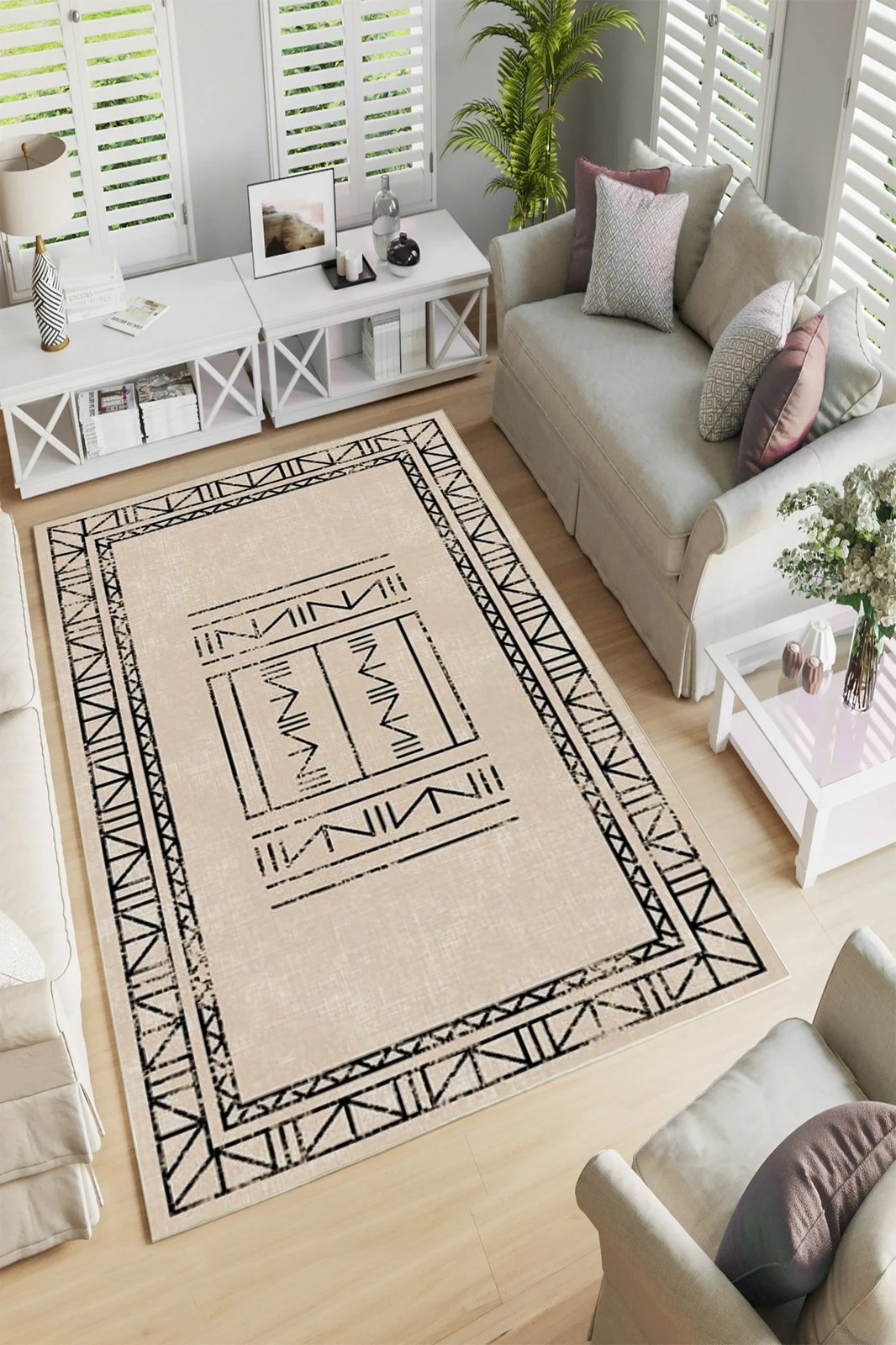 Qilim (80 x 120) Conceptum Hypnose, W1052, shumëngjyrësh