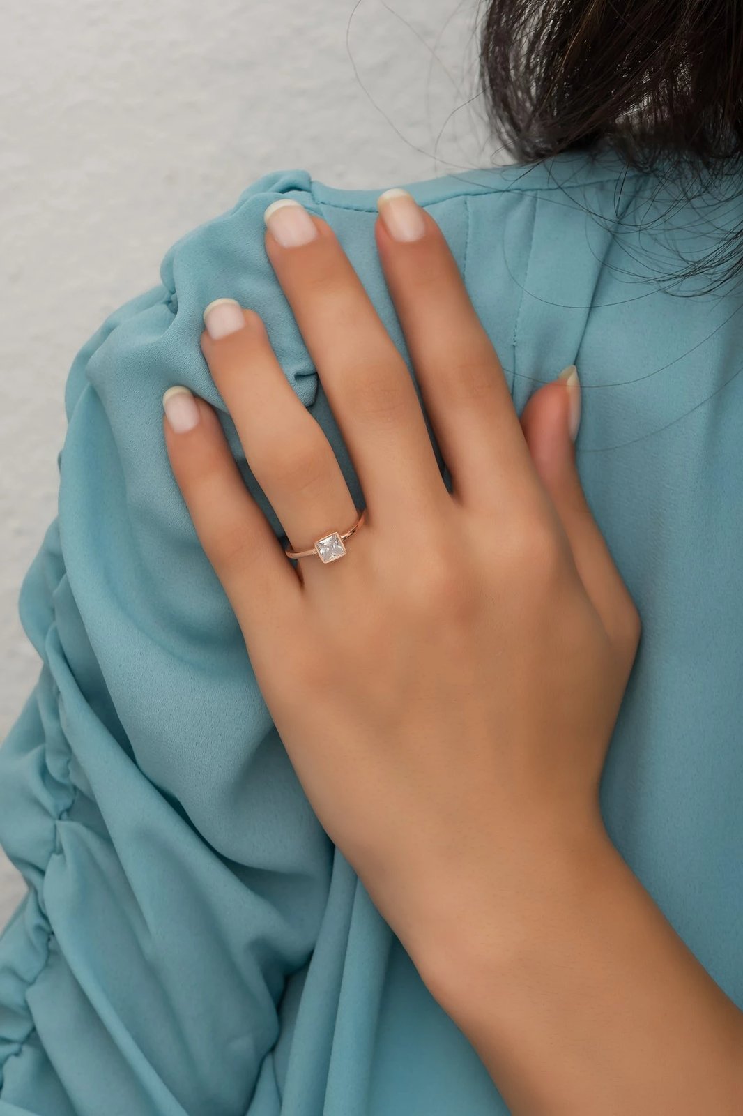 Unazë argjendi, ngjyrë ari rozë, Jumeon, NRZ99703