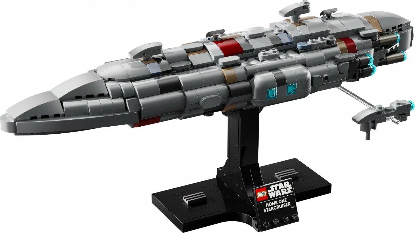 Set LEGO Star Wars Home One-Class Cruiser 75405, 559 pjesë, Gri