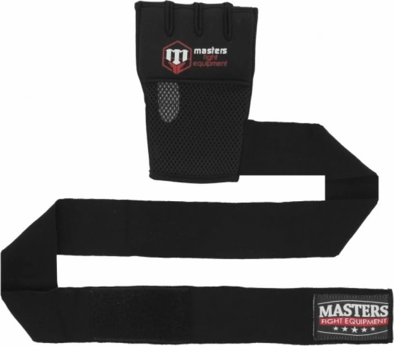 Bandazhe boksi gel Yakimasport, për meshkuj, të zeza Bandazhe boksi gel Yakimasport, për meshkuj, të zeza