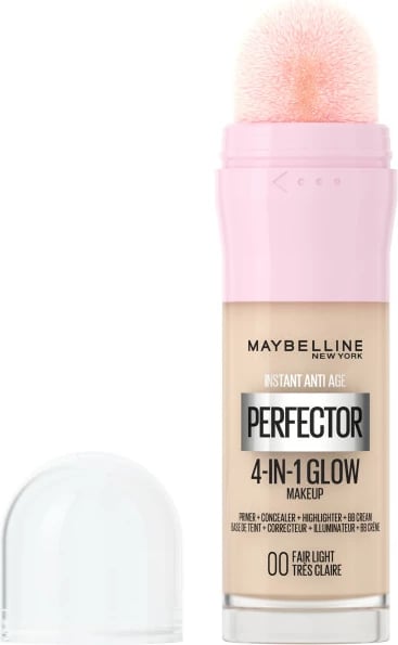 Baza ndriçuese për fytyrë Maybelline Instant Perfector 4in1 Glow 00 Fair Light, 20ml