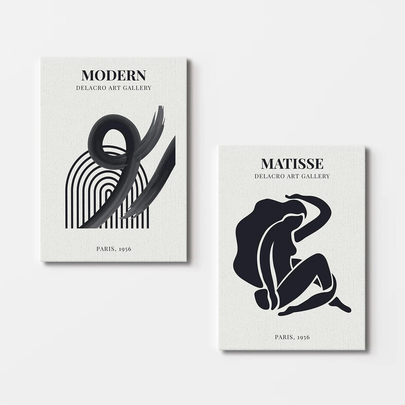 Pikturë dekorative në kanavacë (2 copë), Wallity, 2KNV4278, 70x100