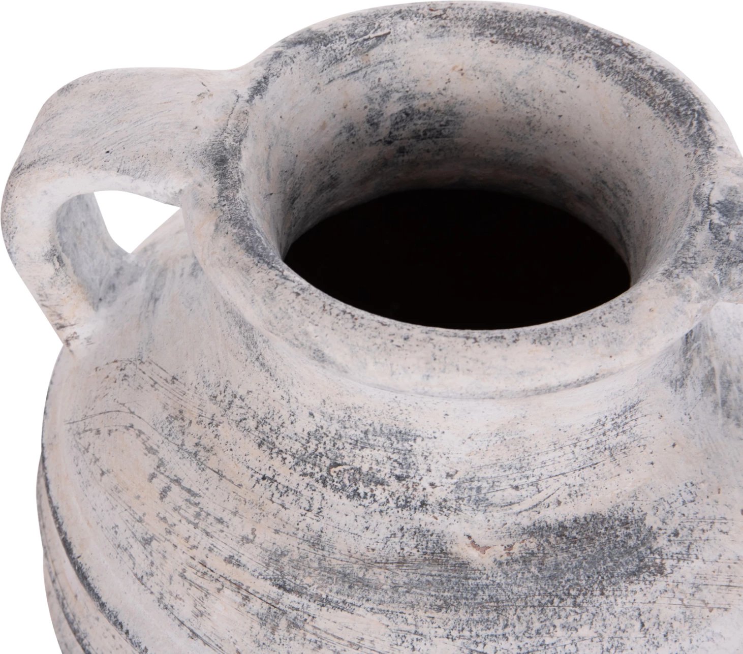 Vazo dekorative tavoline VERMO, terrakotë, ngjyrë gri e çelët, FH4398, 21x22cm Vazo dekorative tavoline VERMO, terrakotë, ngjyrë gri e çelët, FH4398, 21x22cm