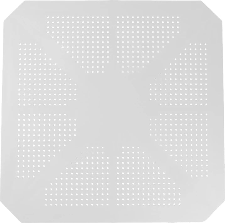 Tavolinë Icon PP, ngjyrë e bardhë, 80x80x74.5cm