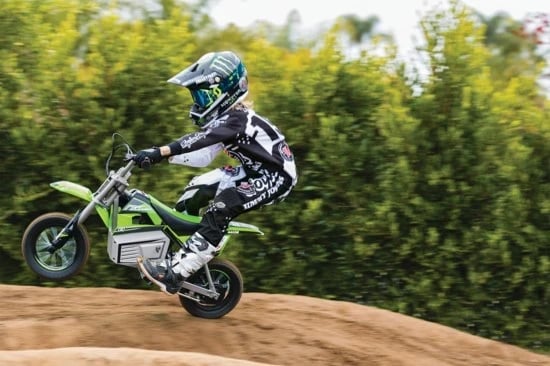 Skuter elektrik Razor Dirt Rocket SX350, 22km/h, hiri/i gjelbër