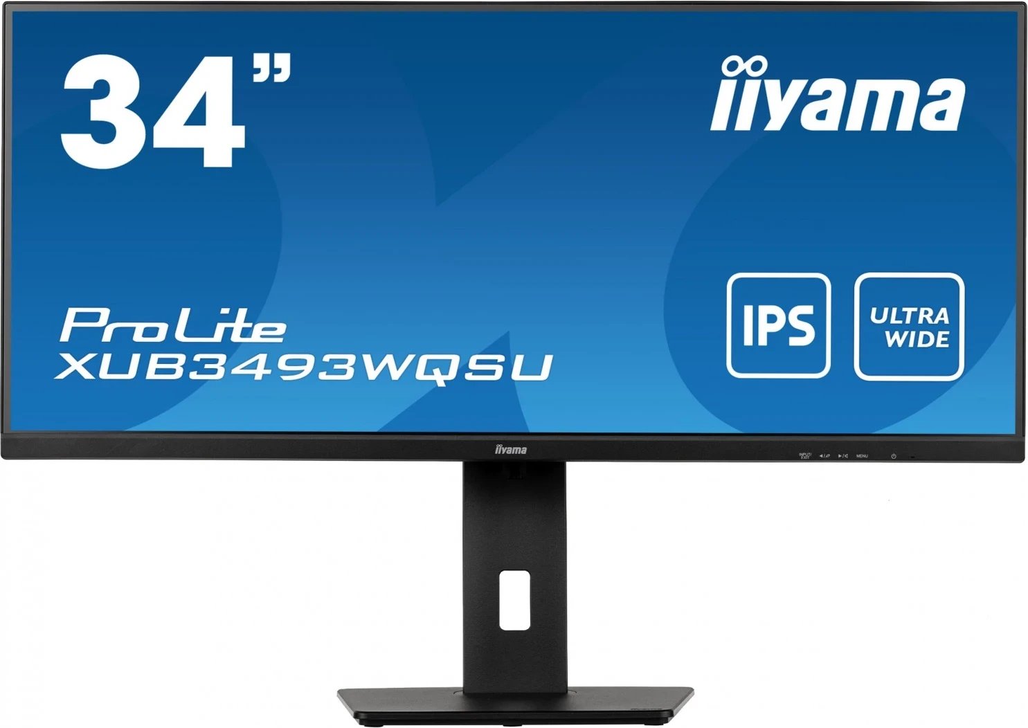 Monitor iiyama ProLite XUB3493WQSU, 34", Ultra Wide Quad HD, i zi