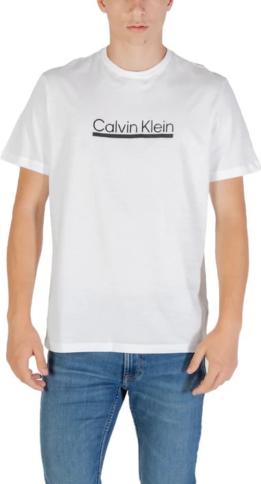 Maicë Calvin Klein për meshkuj, e bardhë