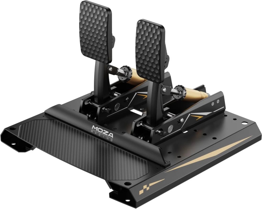 Kontroller pedalesh simulimi, Moza Racing CRP2 RS066, set 2 pedale, bazë metalike, Black
