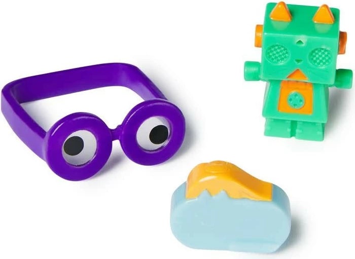 Set figurina Gabby's Dollhouse, Spin Master, 6068602/20144757, plastikë, me raft dhe aksesorë, shumëngjyrëshe
