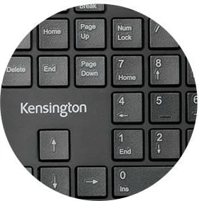Tastierë wireless Kensington Pro Fit Ergo K75401WW, NL layout, 2.4 GHz & Bluetooth, ergonomike me mbështetëse kyçesh, e zezë