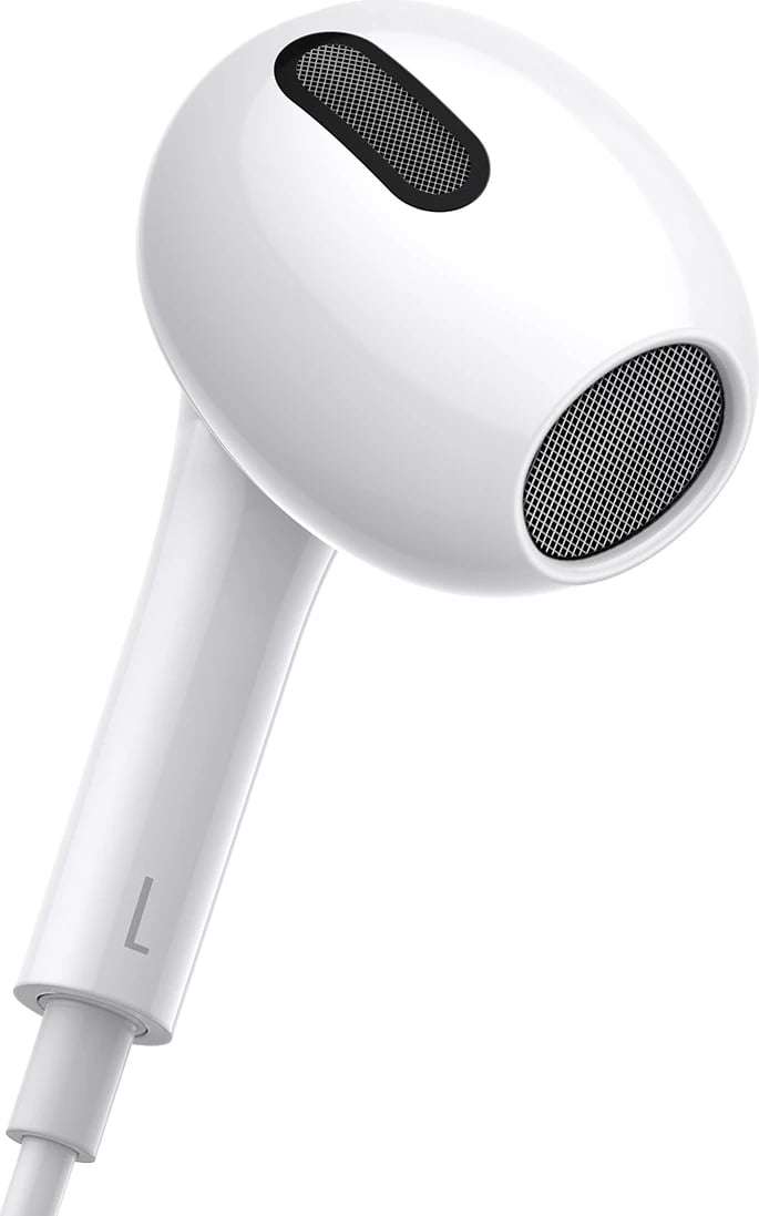 Kufje Baseus Encok H17 me kabllo, 3.5mm mini jack, të bardha Kufje Baseus Encok H17 me kabllo, 3.5mm mini jack, të bardha