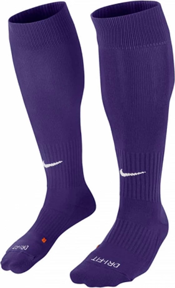 Çorape futbolli Nike unisex, të purpurta