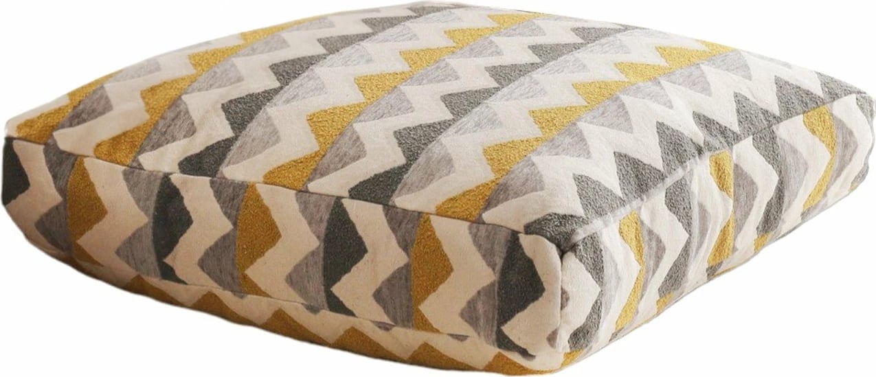 Jastëk Atelier del Sofa, dizajn zikzak, shumëngjyrësh