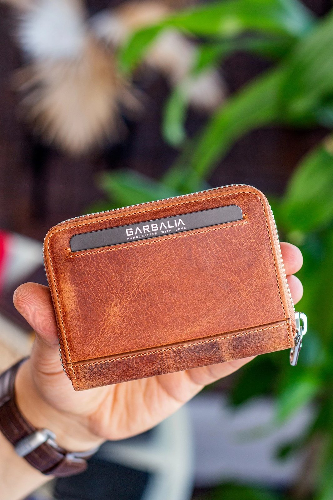 Portofol unisex Zoozie Bags, Sydney, ngjyrë kafe e hapur