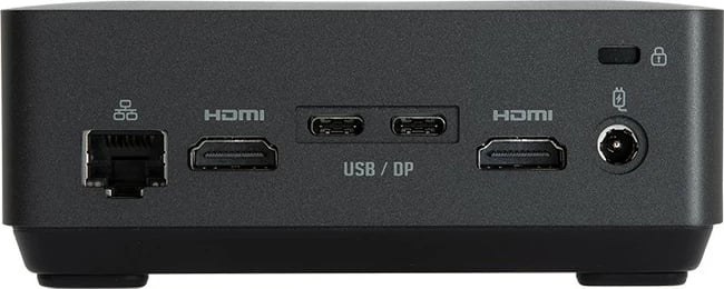 Mini-PC Gigabyte BRIX GB-BRi3H-1315 Raptor Lake-U, HDD, zi