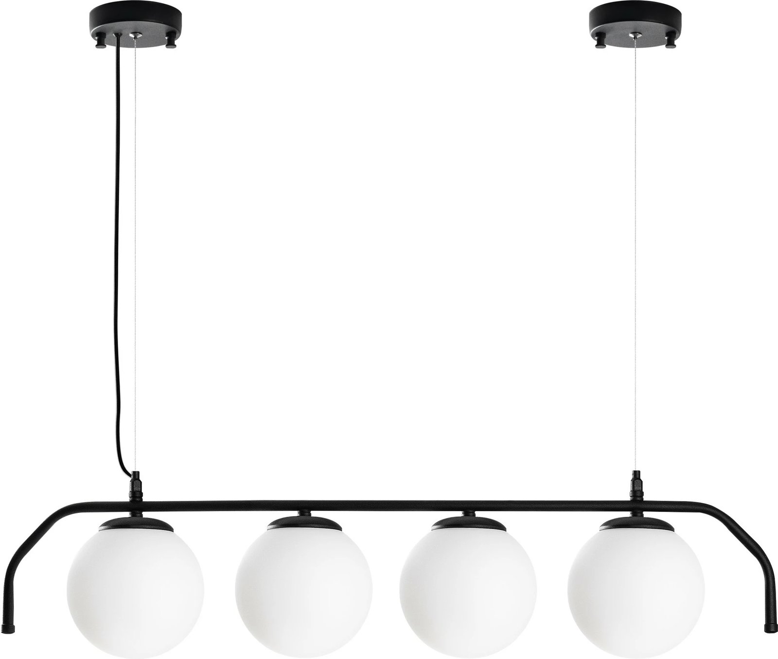 Llambë tavani Opviq, Antler, e zezë, 30-120cm