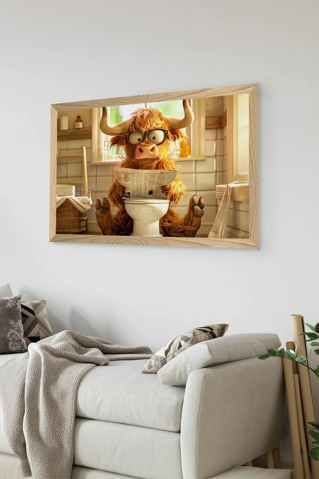 Pikturë dekorative, shumëngjyrëshe, Wallity, Arthynmodelyty3348-55, 33x48cm