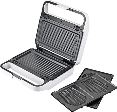 Toster për sanduiçe Adler AD 3070W, i bardhë Toster për sanduiçe Adler AD 3070W, i bardhë