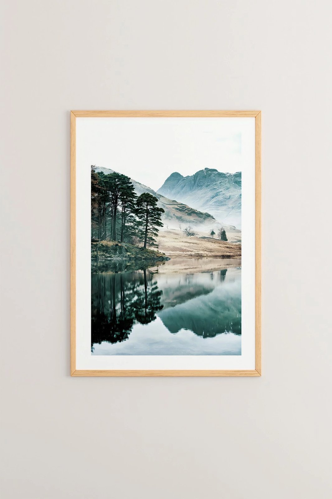 Pikturë dekorative me kornizë, shumëngjyrëshe, Tekhamcerceve91, 33x48cm