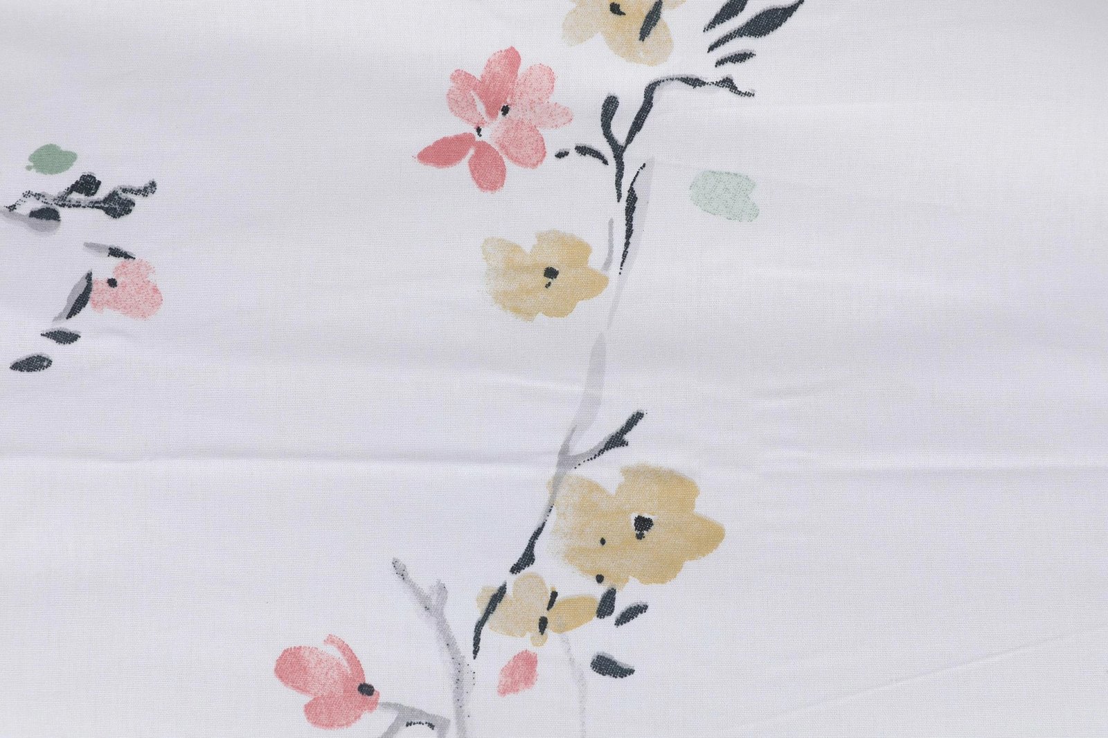 Set mbulesë për jorgan king, ngjyrë e bardhë dhe salmon, L'Essentiel Linge de Maison, Jasmine