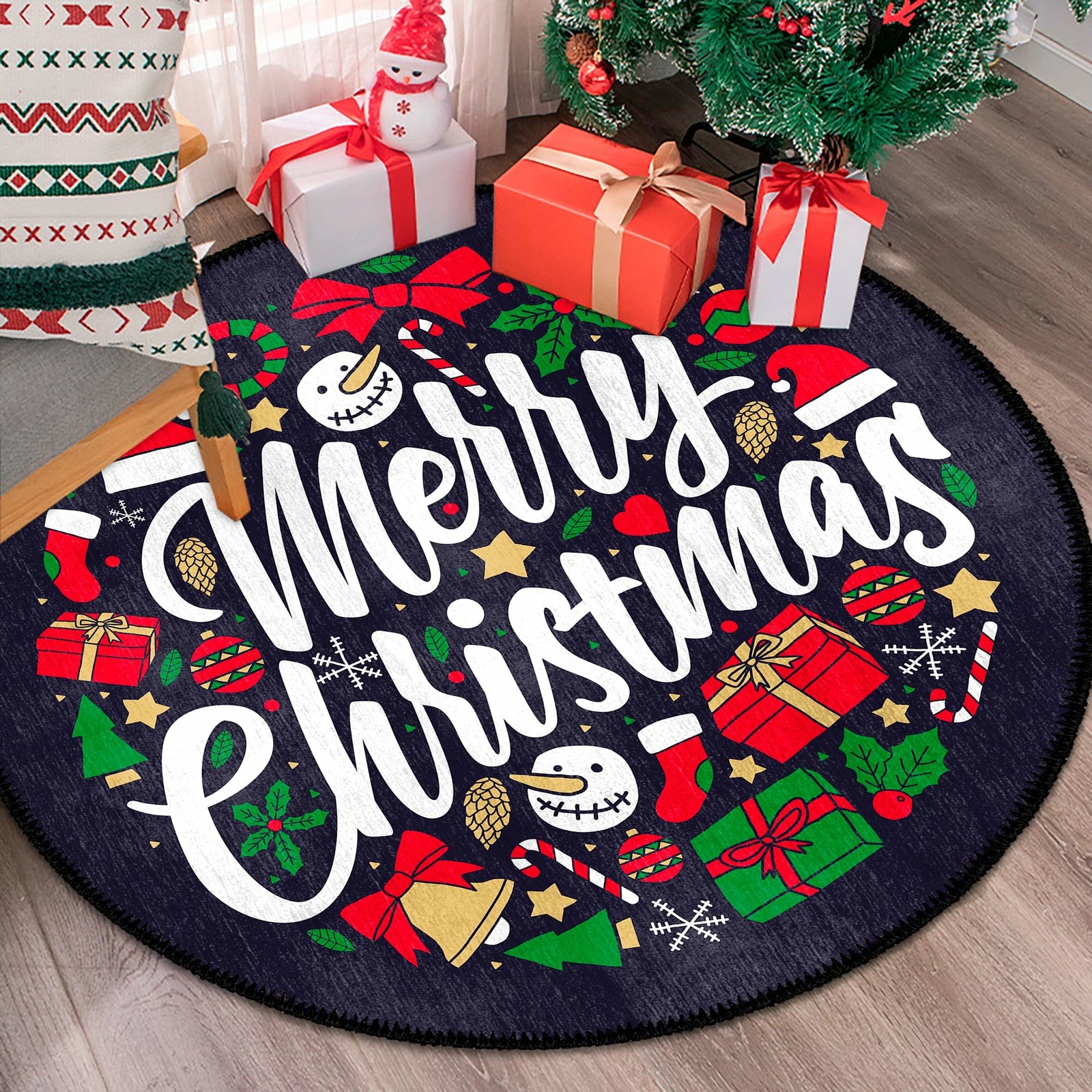 Qilim festiv, shumëngjyrësh, Conceptum Hypnose, Woobtny0333, 50x50cm