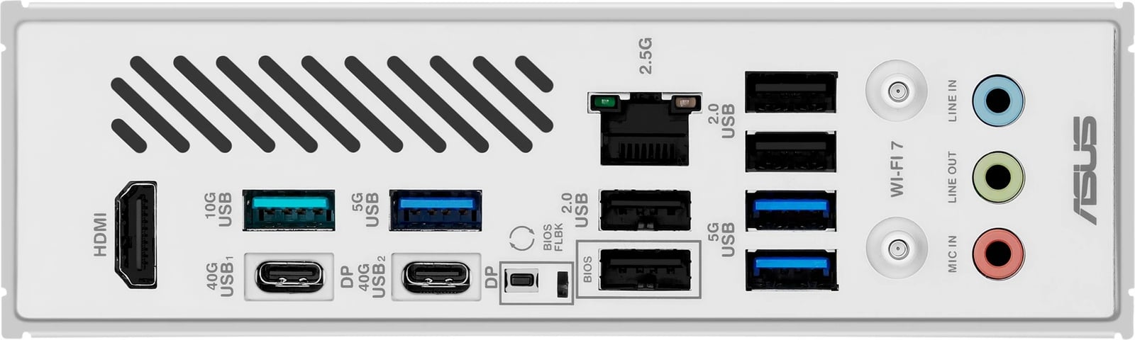 Pllakë amë ASUS X870 MAX GAMING WIFI7, Socket AM5, DDR5, ATX, WiFi 7, e bardhë