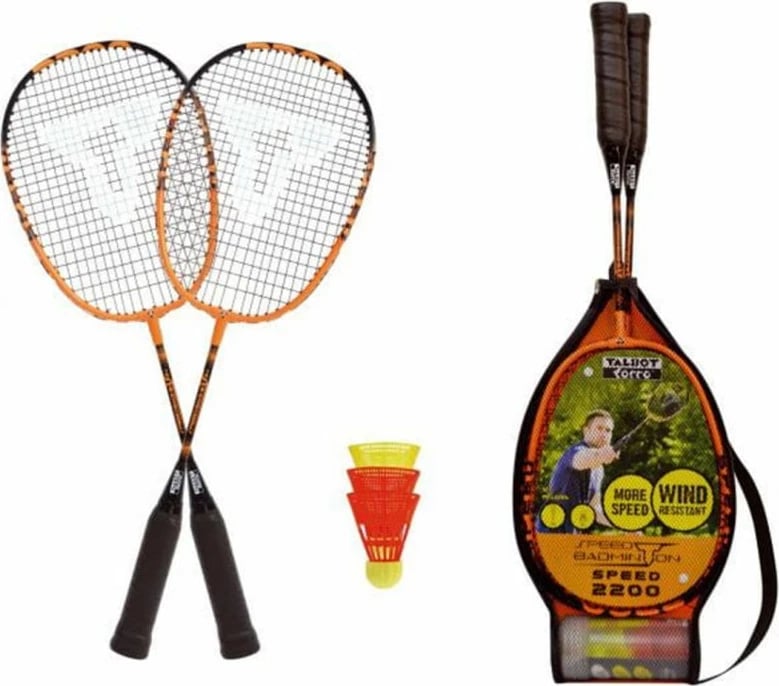 Set Speedminton Talbot Torro S2200 490112 për Meshkuj, Femra dhe Fëmijë