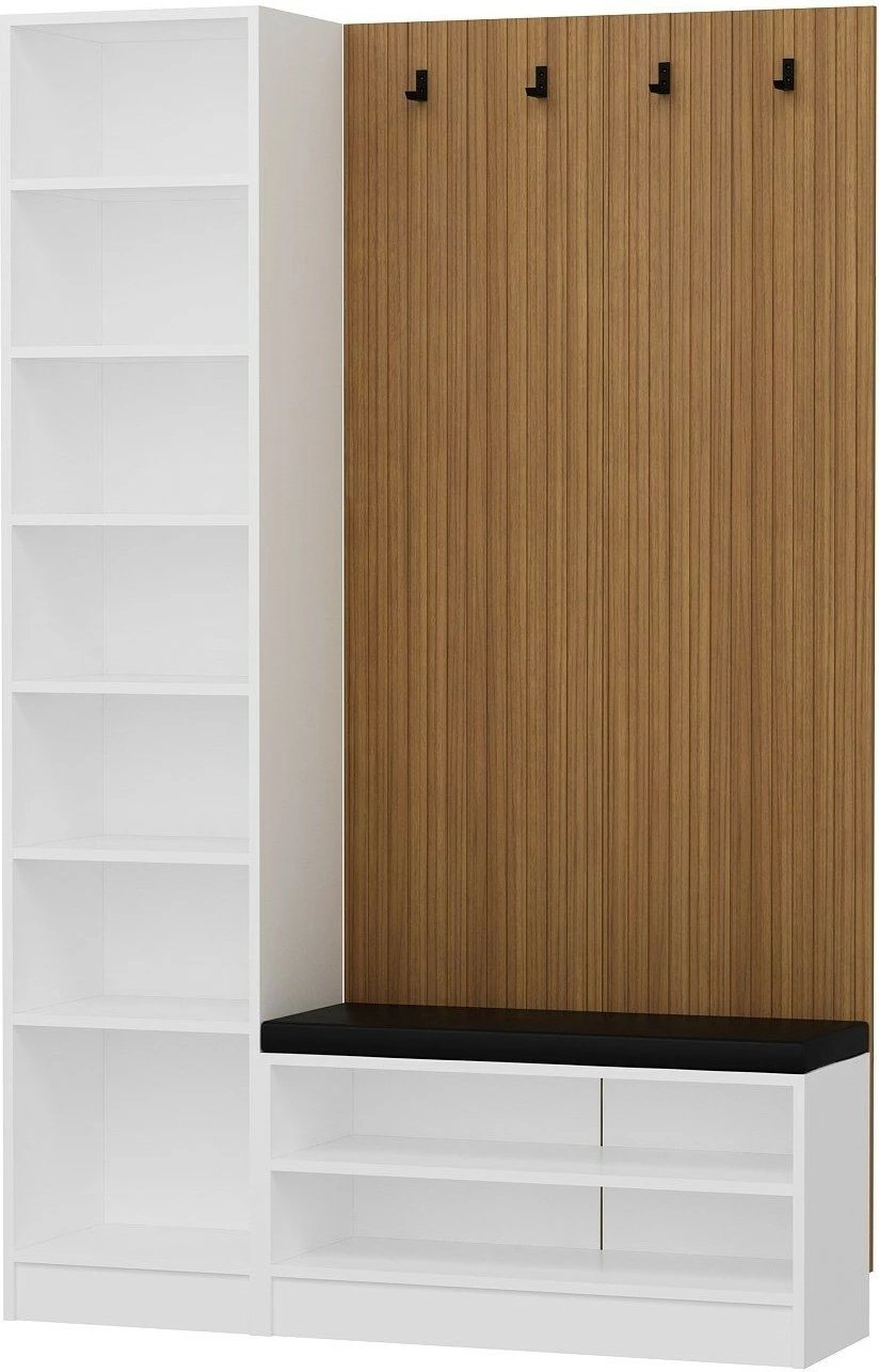 Stendë korridori Skye Decor, e bardhë, Kale - 8130