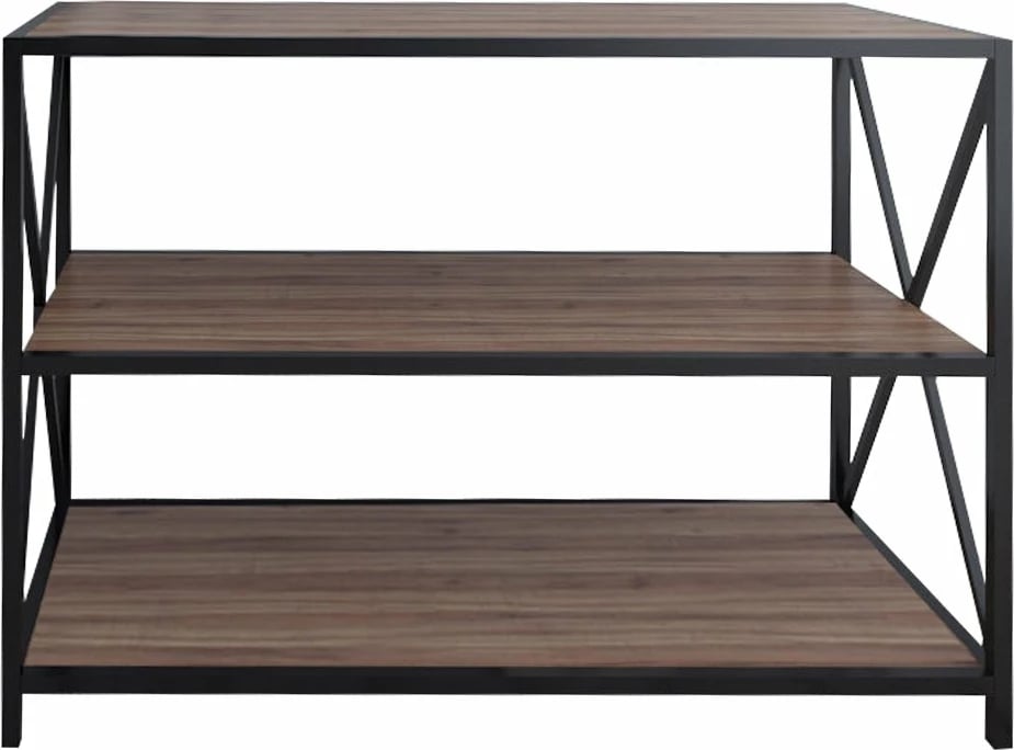 Bufe Skye Decor, ngjyrë arre, e zezë