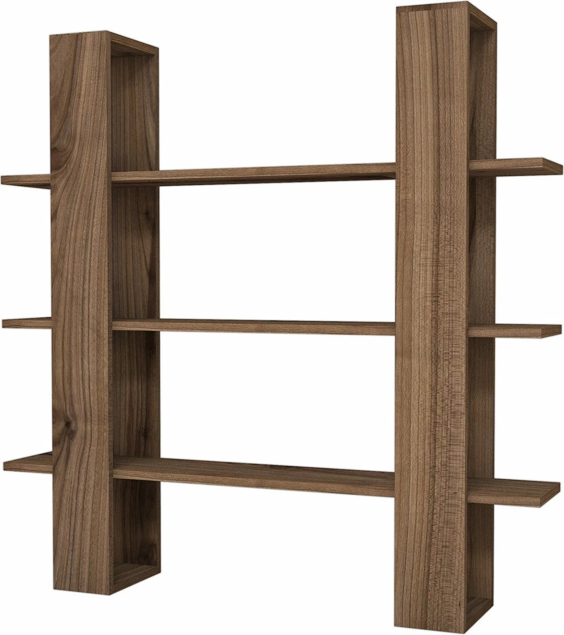 Raft librash Hanah Home, ngjyrë arre, Ada