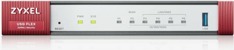 Firewall Zyxel USG Flex 100, 0.9 Gbit/s, 0.27 Gbit/s, 42.65 BTU/h, 989810 h, DCC, CE, C-Tick, LVD, IPSec, SSL/TLS