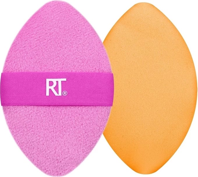 Sfongjer për grim Real Techniques Miracle 2-in-1 Powder Puff për femra, 1 copë