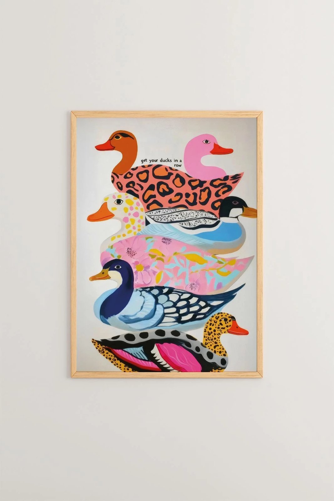 Pikturë dekorative me kornizë, shumëngjyrëshe, Artsrmdl13, 33x48cm