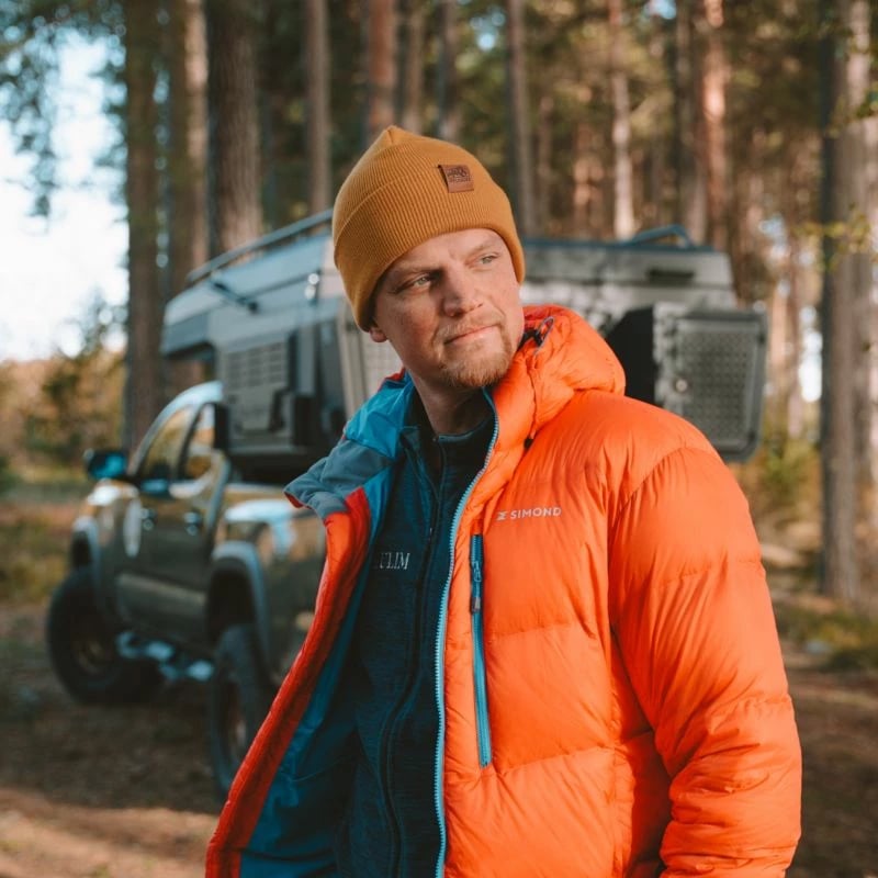 Kapelë dimri Offlander, burgundy