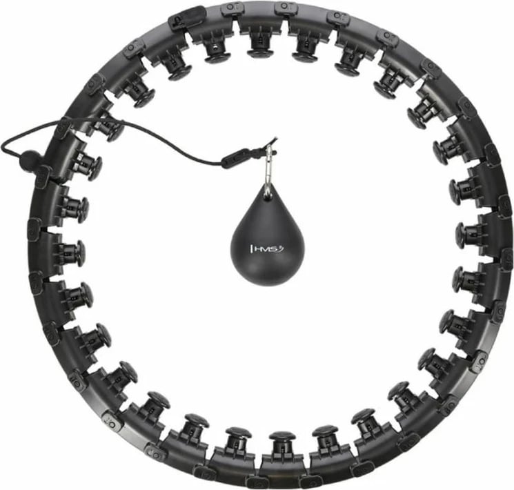 Hula hoop plus size HMS, e zezë