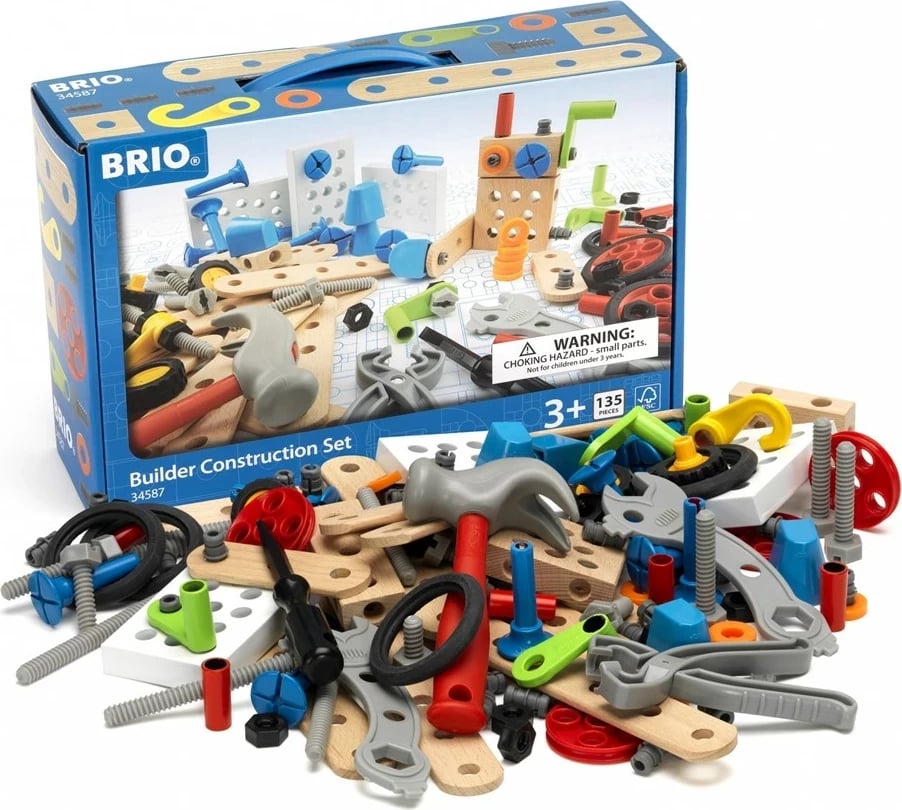 Set ndërtimi Ravensburger BRIO Builder, shumëngjyrësh