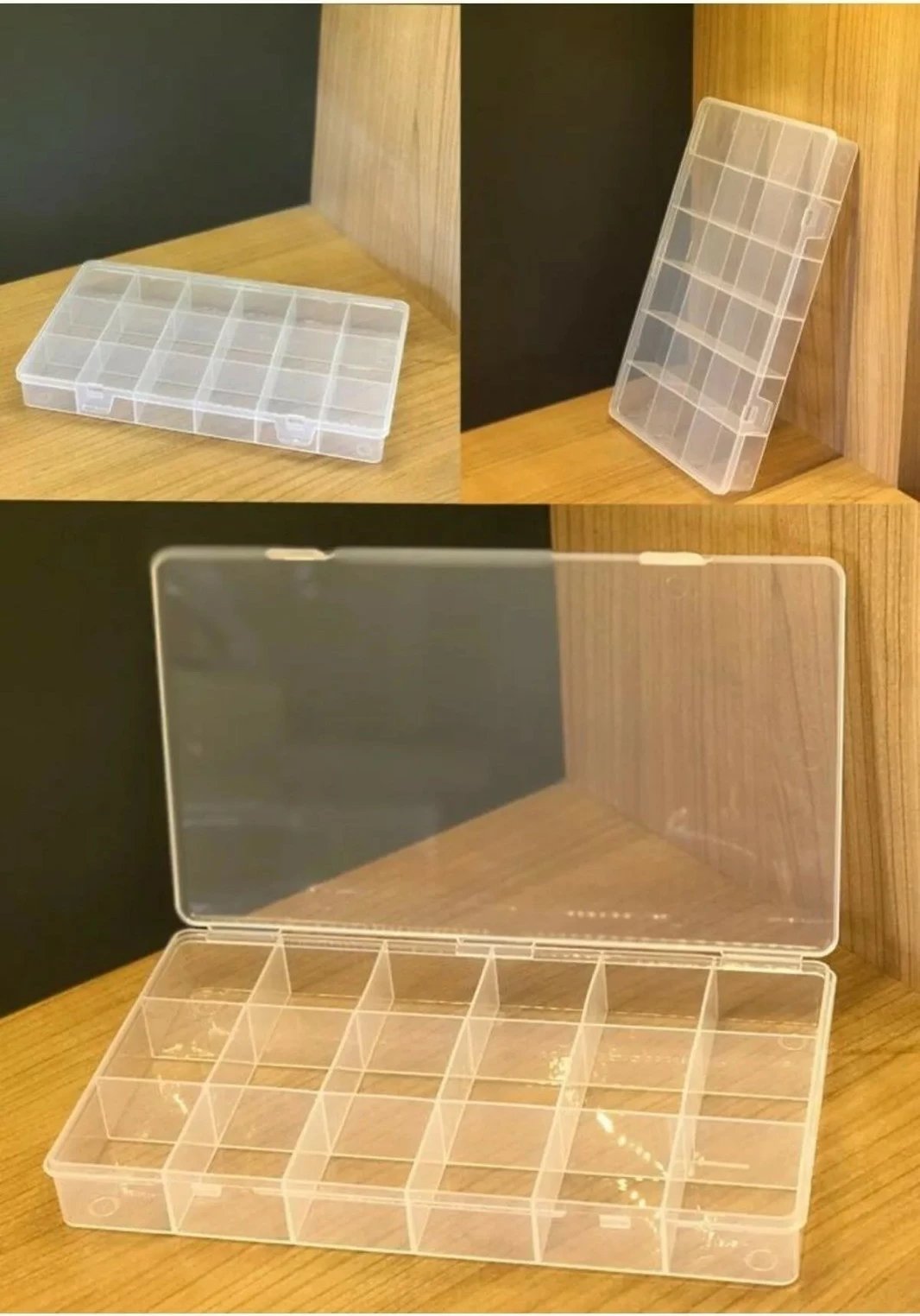 Kuti për bizhuteri Hermia Concept, transparente