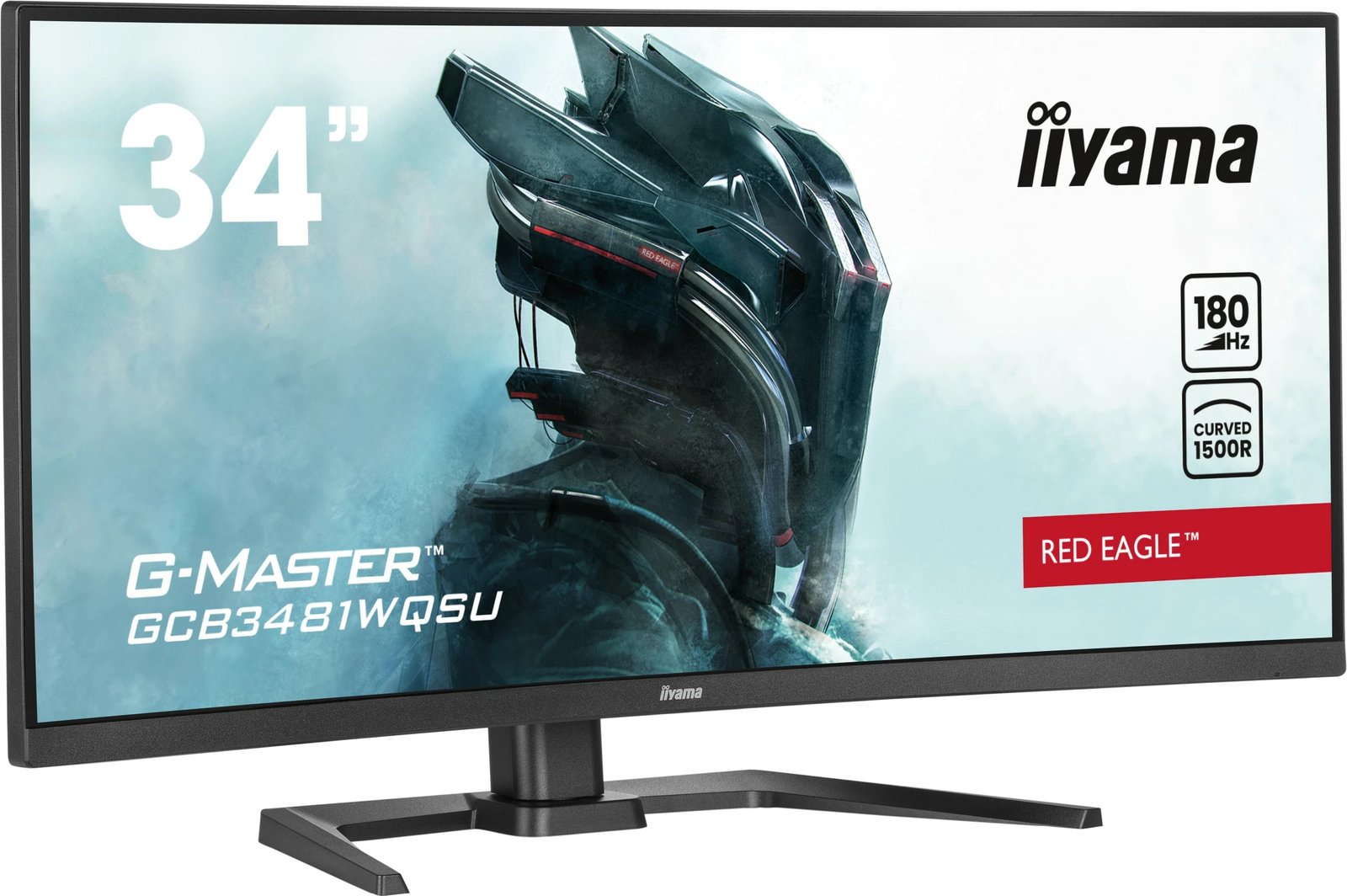 Monitor iiyama G-MASTER GCB3481WQSU-B1, 34", UltraWide Quad HD, i zi Monitor iiyama G-MASTER GCB3481WQSU-B1, 34", UltraWide Quad HD, i zi